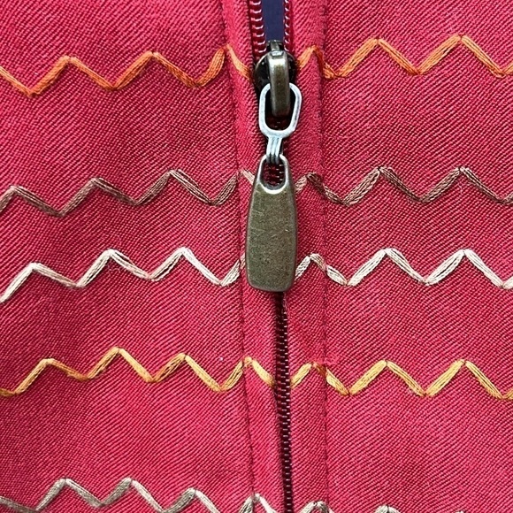 NWT Alfred Dunner Santa Fe Vest Size 12 - Picture 7 of 11